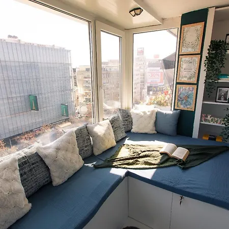 Old Town With Amazing View From The Balcony * Бухарест