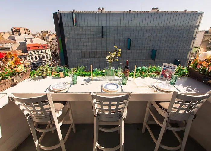 Old Town With Amazing View From The Balcony * بوخارست
