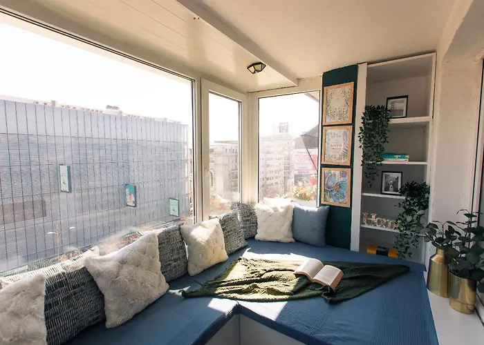 شقة Old Town With Amazing View From The Balcony بوخارست