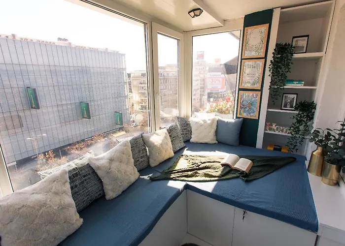 Old Town With Amazing View From The Balcony * بوخارست